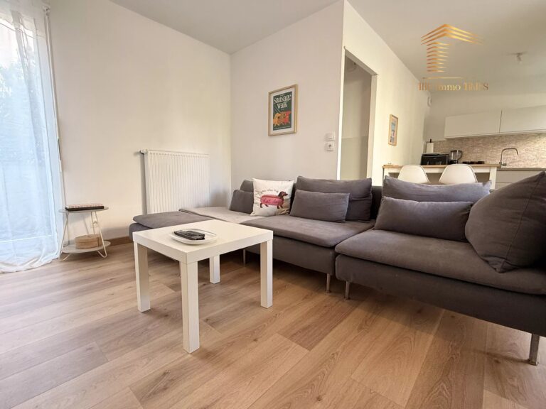 🏡 Appartement T2 avec Terrasse, Jardin Privatif et Parking – Rouen Rive Gauche